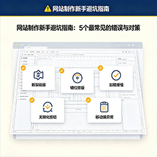 德阳建站-网站制作新手避坑指南：5个最常见的错误与对策