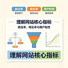 德阳建站-理解网站核心指标：跳出率、转化率与用户粘性