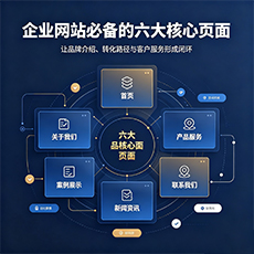 德阳建站-企业网站必备的六大核心页面