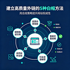 德阳建站-建立高质量外链的5种白帽方法